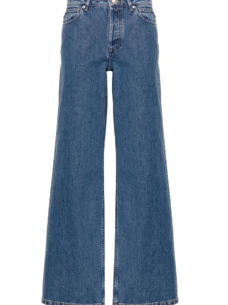 Elisabeth high-rise A.P.C. Women wide-leg jeans 0426